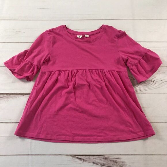 GAP Kids Pink Classic Bell Sleeve Blouse - Picture 1 of 5